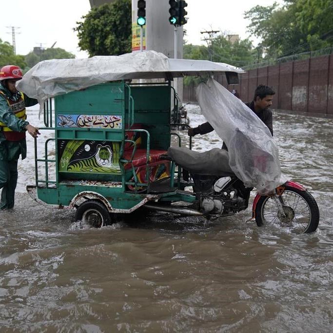 2 weeks of monsoon rains in Pakistan have killed at least 55, including 8 children